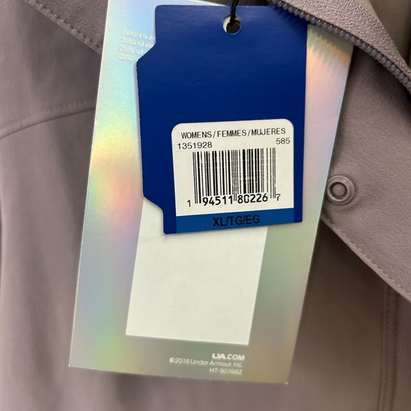 Under Armour Women's Utility Jacket in Taupe - Picture 4 of 7